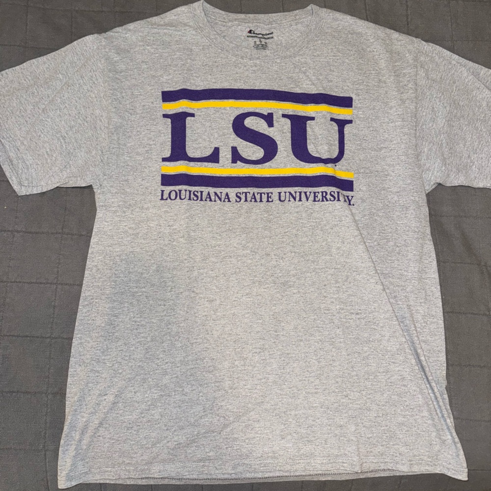 LSU Gray T-Shirt - Men’s L